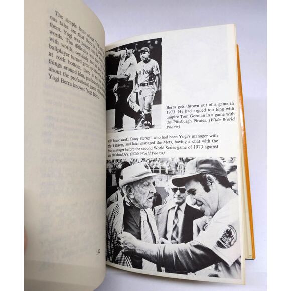 Vintage 1976 The Story of YOGI BERRA - Hardback with Dust Jacket - Ex-Library - Picture 7 of 10